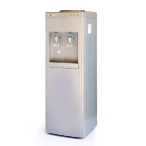 برادة ماء كولين 18 لتر 2 صنبور - تعبئة علوية - حار/بارد - رمادي